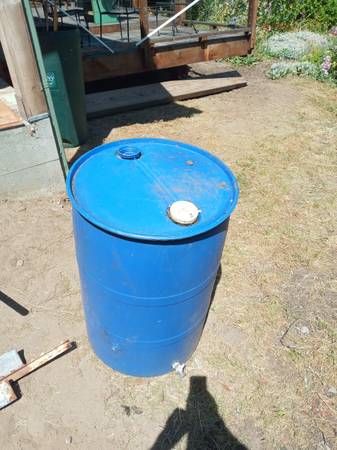 50 Gallon Rainwater Barrel 1