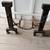 Antique Arts and Craft Andiron set. 2 thumbnail