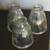 Set of 3 Glass Globes for a Light Fixture 1 thumbnail