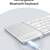 SODI Foldable Keyboard with Touchpad Brand New Model B077T 6 thumbnail