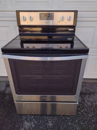 Whirlpool electric stove 1