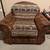 Rustic Bear Pattern Armchair with ottoman 1 thumbnail