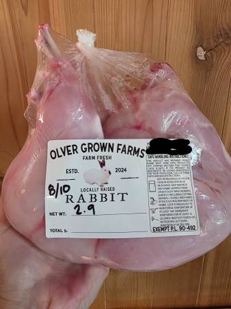 Rabbit meat! 1