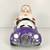 BEEP BEEP!  Santa Claus is Coming to Town in a Purple Convertible Cookie Jar 8 thumbnail