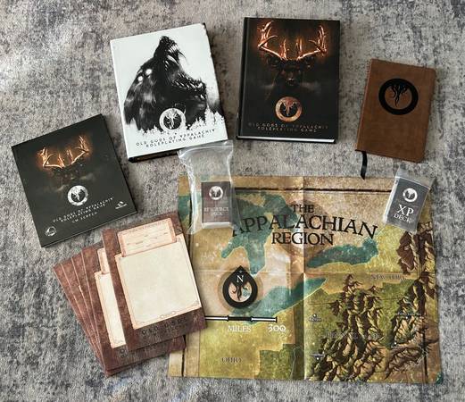 TTRPG - D&D, Old Gods of Appalachia, Paranoia 1