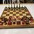 Rare Nutcracker Edition Hand-Painted Chessmen W/Teak Playing Board 5 thumbnail