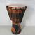 African Ghana Djembe Hand Crafted Large Tribal Drum 19" Tall 1 thumbnail