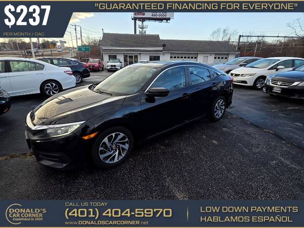 $237/mo - 2016 Honda CIVIC EX 1