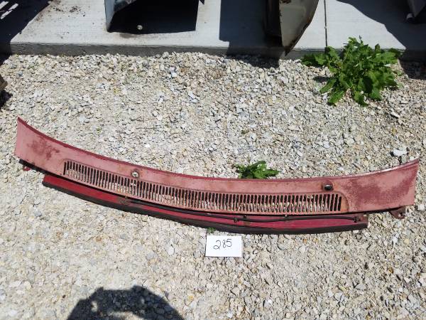 1965 Chevy Impala Cowl Vent Panels 1