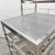 Stainless Steel Cleanroom Computer Cart w/ Sliding Shelves & Stand 11 thumbnail