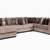 Luxe Gray 150'' 4 Piece Left Arm Facing Chaise Sectional 4 thumbnail