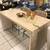 Ballard Design Counter/Bar with a carved live edge with 2 Stools 4 thumbnail