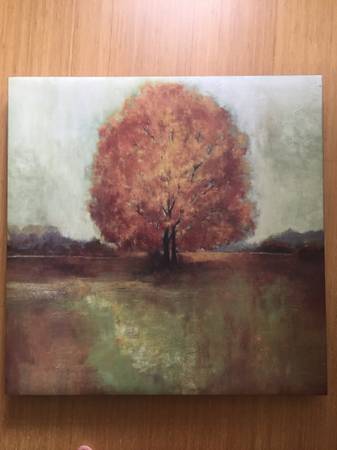 Painting 27" x 27" wall decor 1