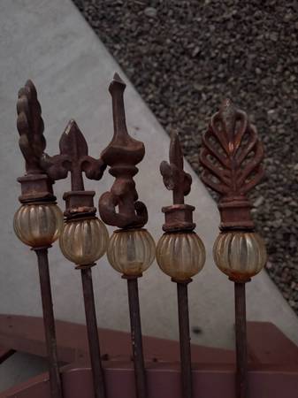 Cast Iron Garden Posts 1