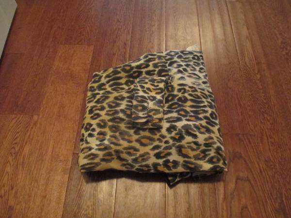 Leopard Print Shower Curtain 1