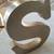 Gold Wooden Initial Letter 'S' Tabletop/Stand Alone/Wall Décor 3 thumbnail