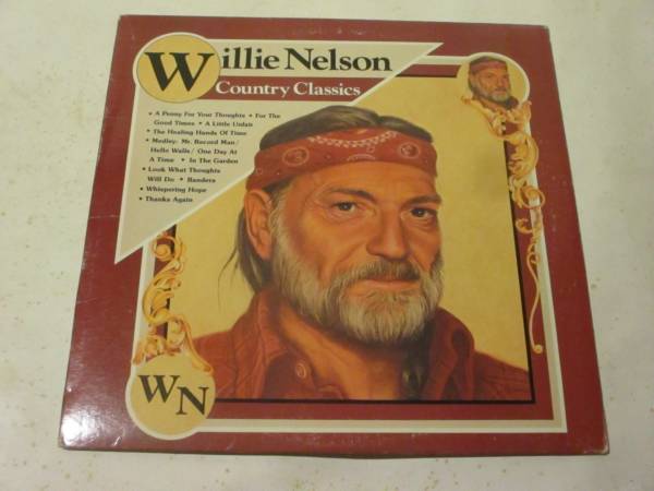 Willie Nelson, Country Classics, Vinyl LP 1