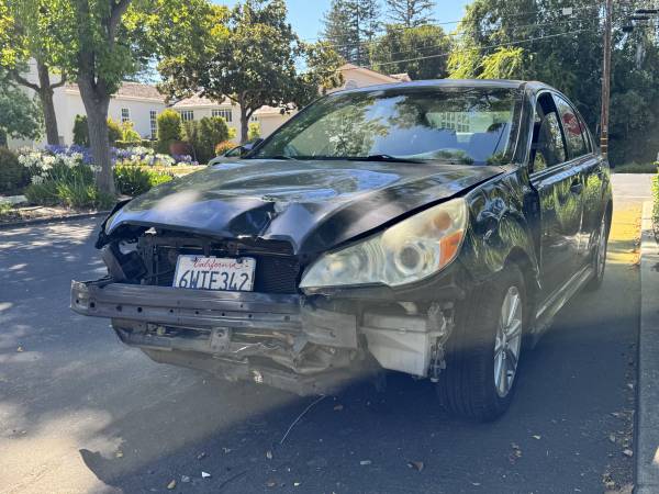Subaru Legacy 2.5i Premium (2012) for Parts or Repair - $1,900 (palo alto)63617847212545123