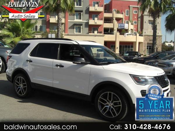2018 Ford Explorer 4x4 4WD Sport  SUV 1