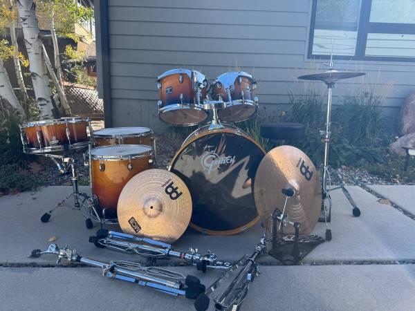 Gretsch Catalina Maple Drum Set – Complete Kit with Cymbals & Hardware 1