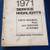 Vintage 1971 Ford Pinto Engines, Fuel & Ignition System Factory Manual 1 thumbnail