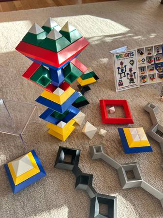 Wedgits Imagination Classic/Educational Building Block Set - 55 pieces 1