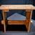 ANTIQUE RUSTIC BENCH/STOOL FROM AMERICAN FRONTIER 1800s—MUSEUM PIECE 5 thumbnail