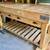 Oversized Vintage Rustic Country Butcher Block Table / Work Bench 3 thumbnail