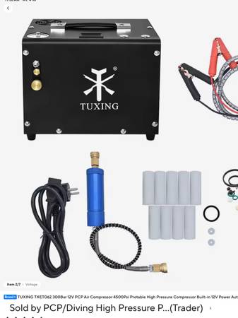 Compressor High Pressure 300 bar/4200PSI 1