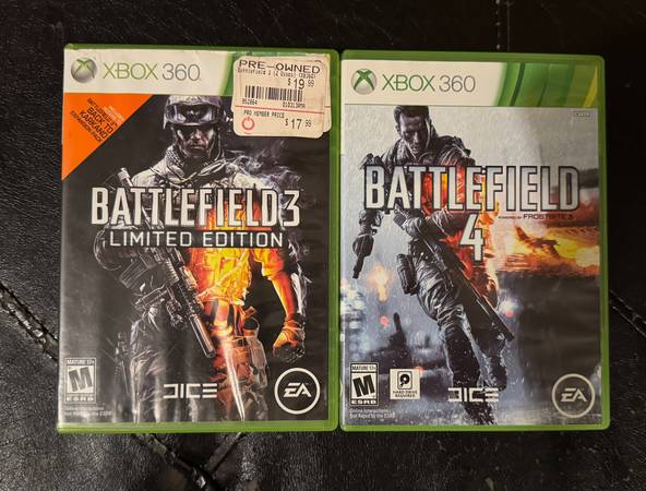 Battlefield 3 and 4 (Xbox 360) 1