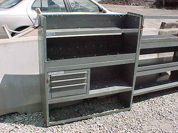 SHELVING FOR VANS - SABRE TRUCK EQUIPMENT 1