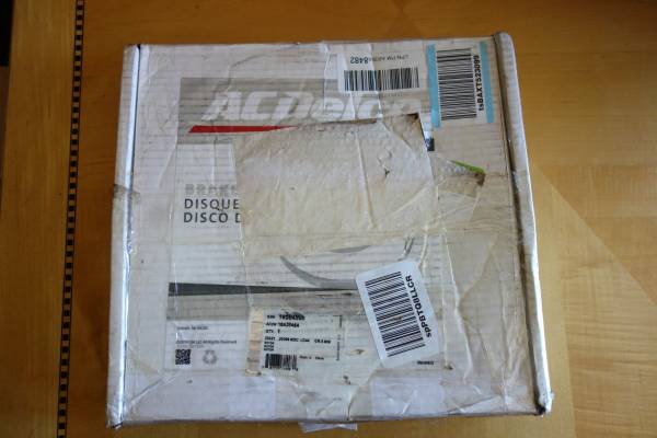 ACDelco 18A2646A Non-Coated Disc Brake Rotor - Base Front New/Boxed 1