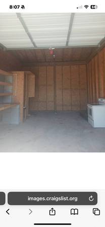$550 Cobertizo / Garaje de almacenamiento con 3 puertas de garaje (parque Firestone)63621849171585121