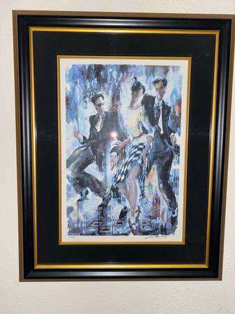 Dance Art seriolithograph by Misha Lenn 1