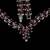 Natural Reddish Orange Mozambique Garnet Necklace Set 2 thumbnail