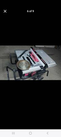 Table saw 1