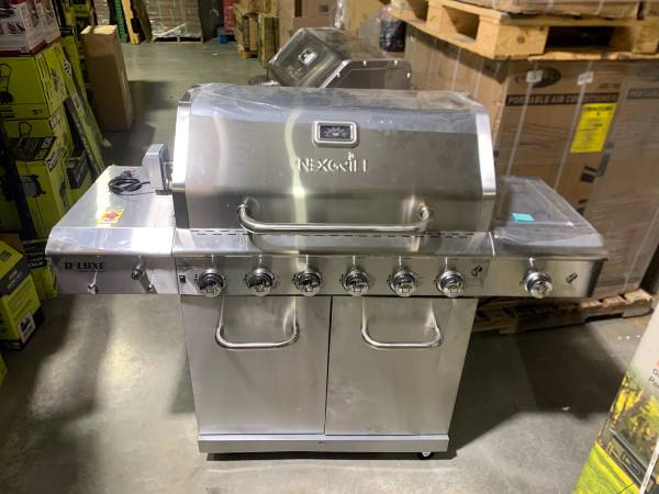 New!!! Nexgrill  Deluxe 6 burner propane grill / rotisserie !!! 1