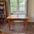 Amish-made oak dining table 1 thumbnail