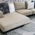 LIKE NEW!! Nude sectional, excellent condition, 2-piece, removable washable cove 1 thumbnail