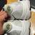 Hoka Womens size 10.5 B Clifton 9 model White Running shoes 2 thumbnail