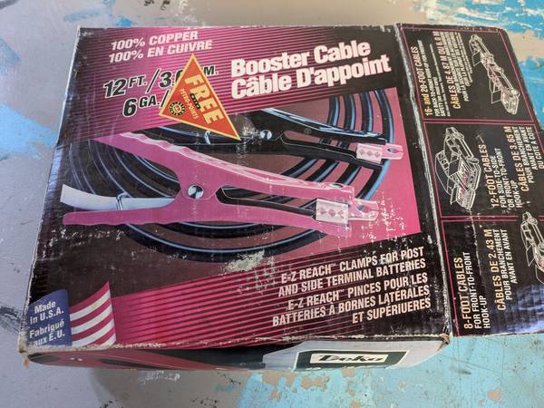 Booster cables 1