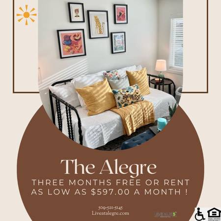 $795 / 202ft2 - ¡No te lo pierdas! 3 meses de alquiler GRATIS: ¡Hogares desde $597! (1520 N Oregon Ave, Pasco, WA)63862923464833120