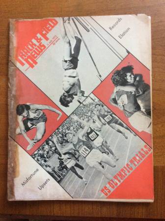 1972 Olympic Trials, Track & Field News, USA 🇺🇸 Vintage! 1