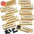 NEW Mini Wooden Dominoes Set - 12 Pack 7 thumbnail