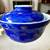 9 Stunning Japanese Lidded Colbolt blue and gold trim Fukagawa Atari Ware 4” 1 thumbnail