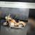 Gold Plated Moveable Mini Motorcycle Collectible Clock 2 thumbnail
