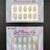 BTArtbox Lot of 2 Gel Press-On Reusable Nails - 30 pcs Classic French 1 thumbnail
