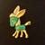 VINTAGE DESIGNER 1968 MARCEL BOUCHER GREEN DONKEY BROOCH PIN 1 thumbnail