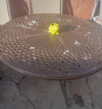 5 Piece Wrought Iron Patio Furniture 1