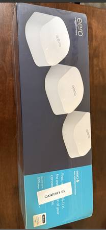 New Eero mesh router setup. WIFI 6 1